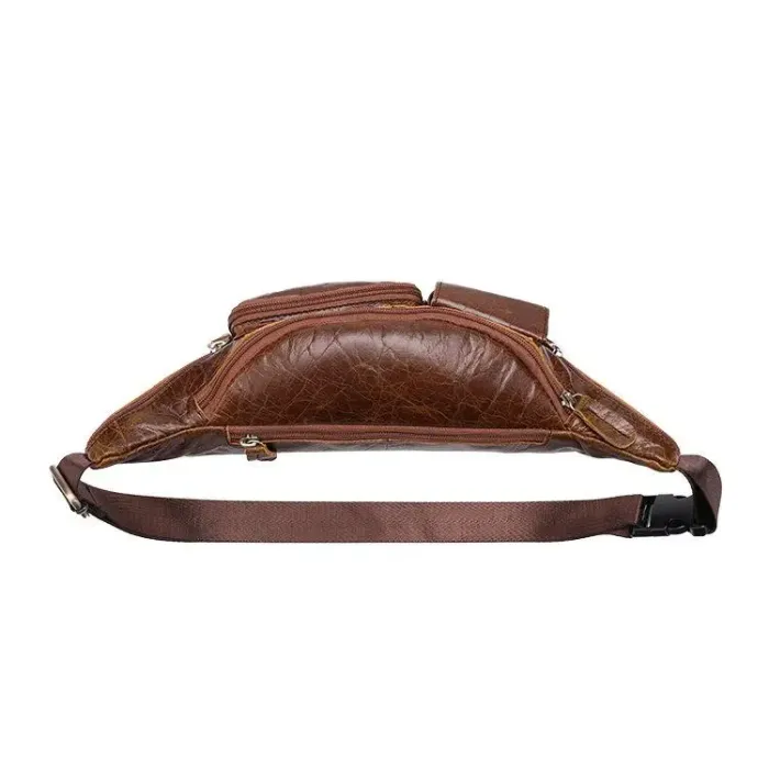 Поясна сумка гладка Vintage 14739