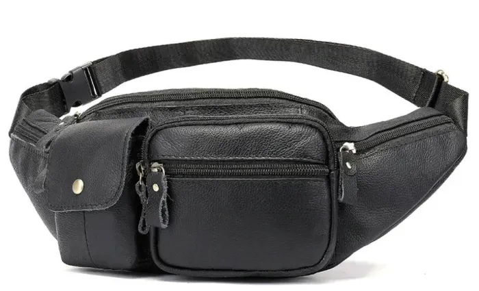 Поясна сумка флотар Vintage 14740 Чорна