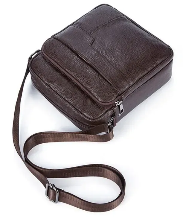 Сумка чоловіча Vintage 14744 Коричнева