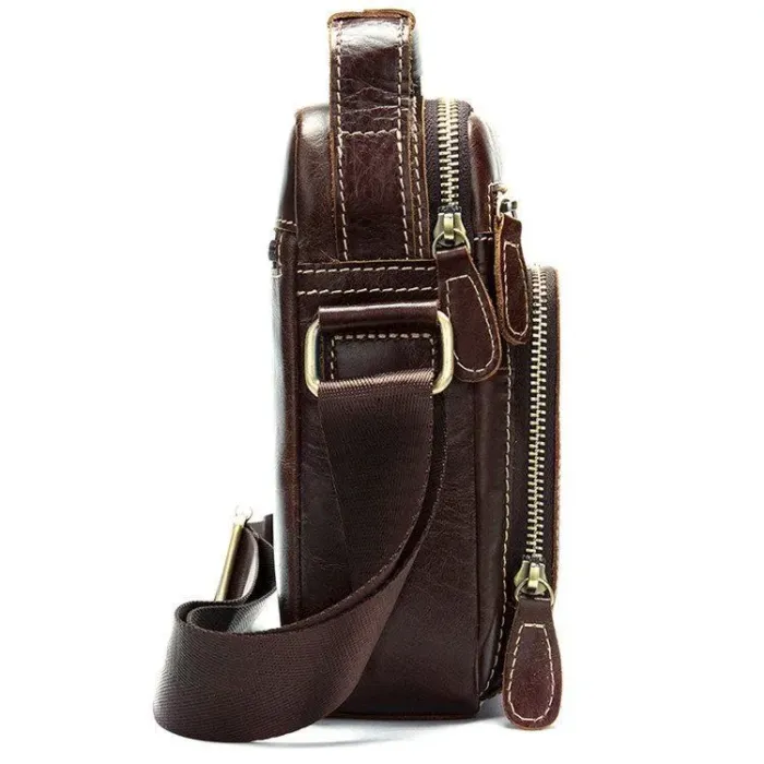 Сумка чоловіча Vintage 14745 Коричнева