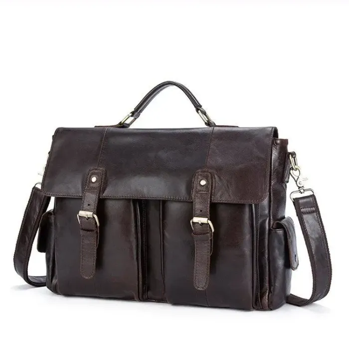 Портфель діловий чоловічий під ноутбук Vintage 14749