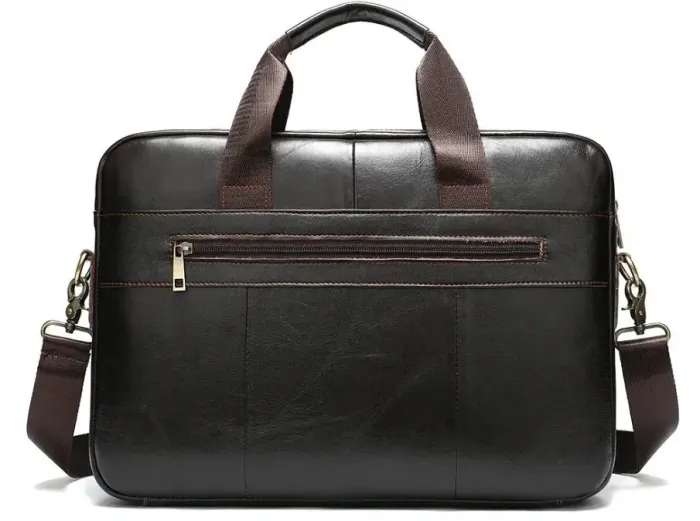 Сумка чоловіча під ноутбук Vintage 14750 Коричнева