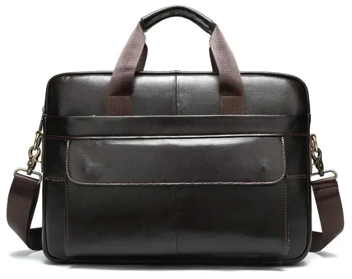 Сумка чоловіча під ноутбук Vintage 14750 Коричнева