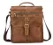 Сумка з потертостями Vintage 14754 Світло-коричнева