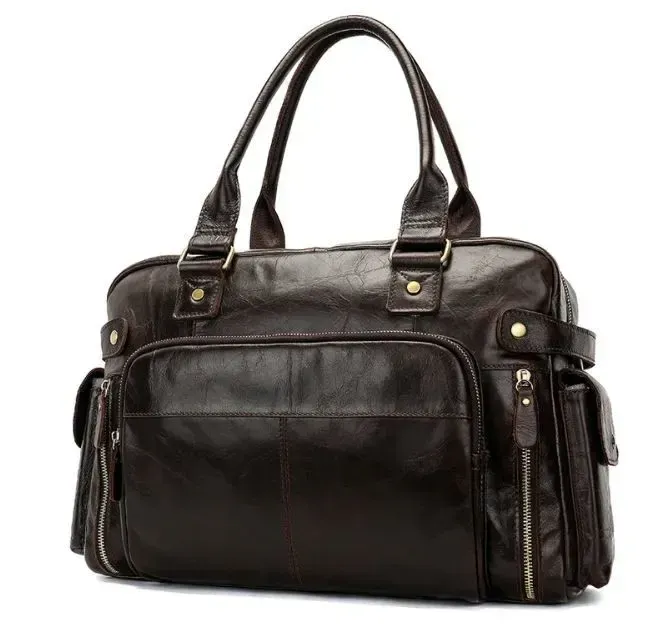 Дорожня сумка Vintage 14755 Коричнева