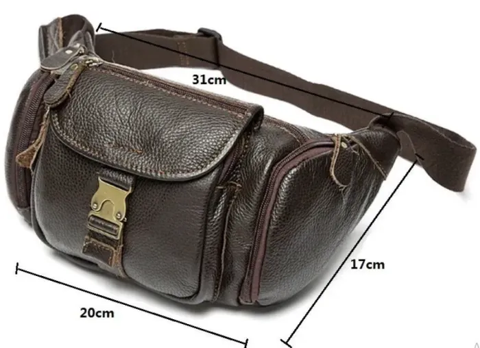 Бананка Vintage 14762 Коричнева