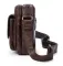 Сумка чоловіча гладка Vintage 14767 Коричнева