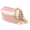 Жіноча сумка з плюшевою вставкою на лицьовій стороні з екошкіри Vintage 15133 Рожевий
