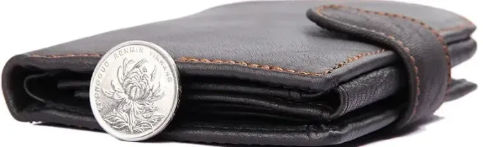 Гаманець чоловічий Vintage 14497 Чорний