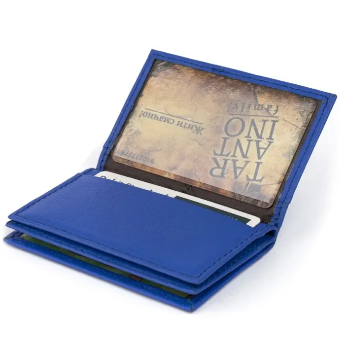 Візитниця-книжка ST Leather 19219 Синя