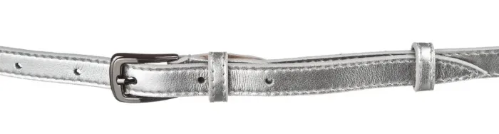 Ремень кожаный MAYBIK 15236 Cеребристый