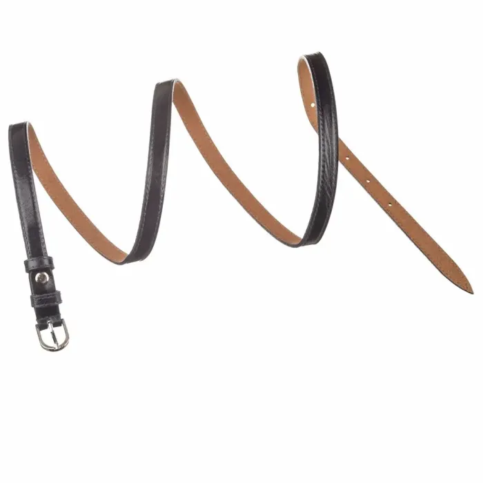 Пояс кожаный MAYBIK 15237 Темно-синий