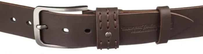 Ремінь джинсовий MAYBIK 15250 Коричневий