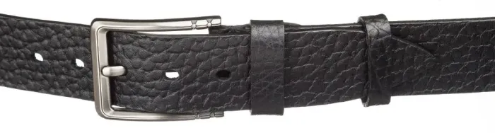 Чоловічий шкіряний ремінь MAYBIK 15252 Чорний