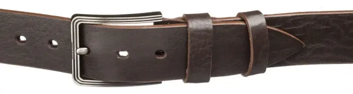 Ремінь джинсовий MAYBIK 15253 Коричневий