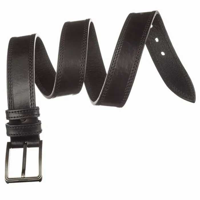 Ремінь шкіряний MAYBIK 15254 Чорний