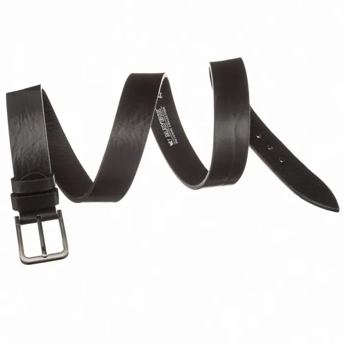 Ремінь шкіряний MAYBIK 15255 Чорний