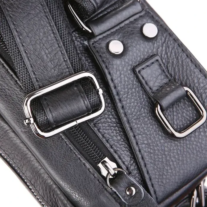 Сумка Vintage 14389 шкіряна Чорна.