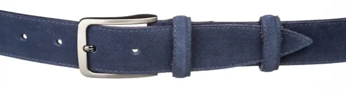 Ремень замшевый MAYBIK 15263 Синий