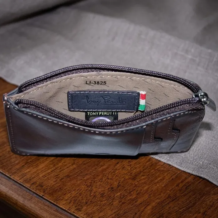 Кредитниця з RFID Tony Perotti з натуральної шкіри Nevada 3825 (90558) Синя