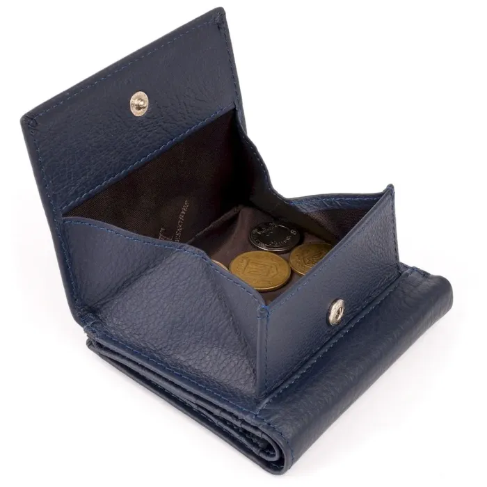 Компактный кошелек женский ST Leather 19261 Синий