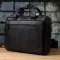 Зручний портфель для чоловіків з натуральної шкіри Vintage 23042 Чорний