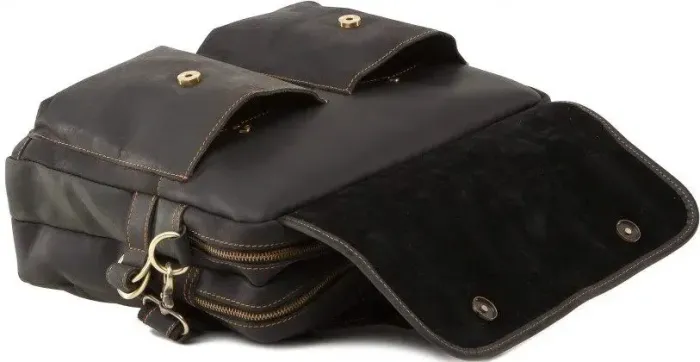 Сумка Vintage 14571 із вінтажної шкіри Коричнева