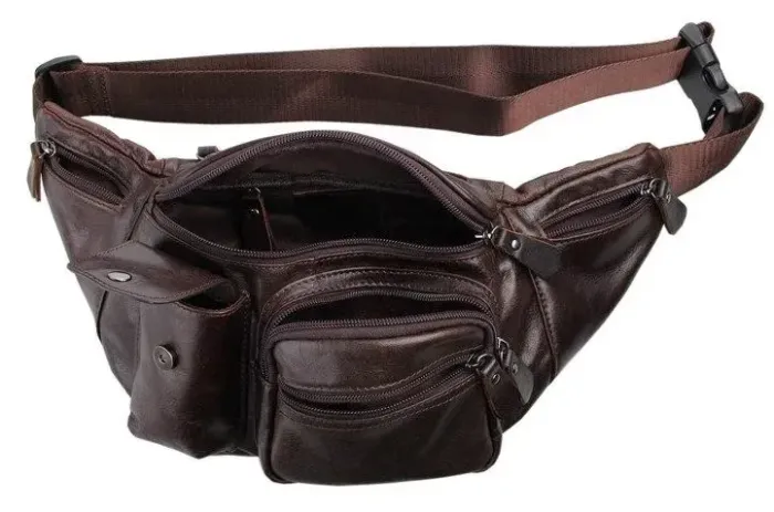 Сумка Vintage 14431 шкіра Коричнева