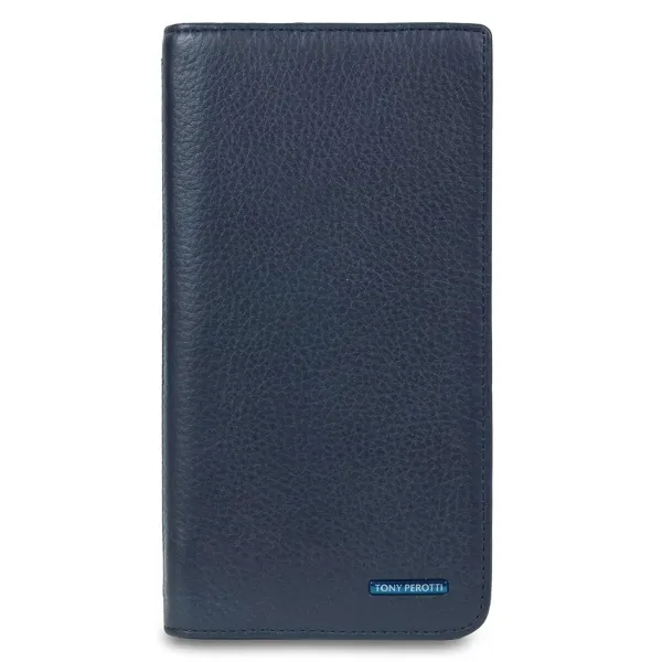 Вертикальне портмоне Tony Perotti Newcontatto 3598 navy (90647) Темно-синє