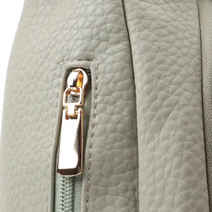 Чудова жіноча сумка з однією лямкою через плече з великозернистої екошкіри Vintage 22765 Фісташковий