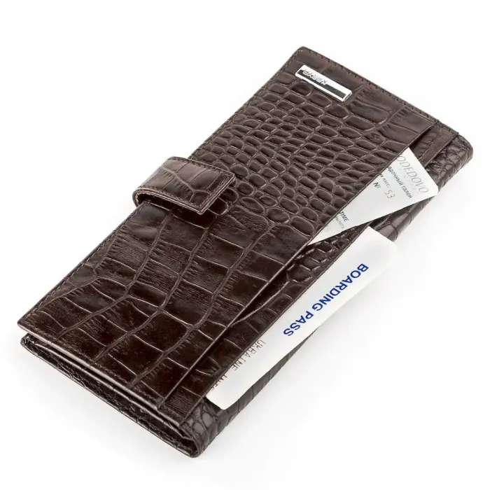 Портмоне мужское KARYA 17017 Коричневое