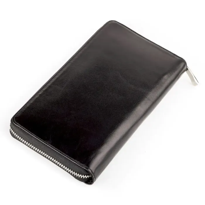 Барсетка шкіряна BOND 17020 Чорна