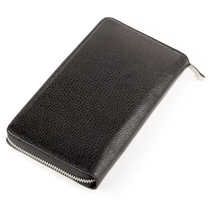 Барсетка шкіряна BOND 17021 Чорна