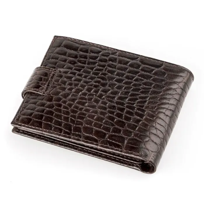 Кожаное портмоне CANPELLINI 17031 Коричневое