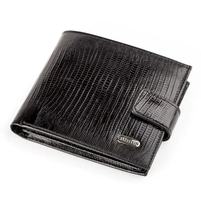 Кошелек мужской CANPELLINI 17032 кожаный Черный