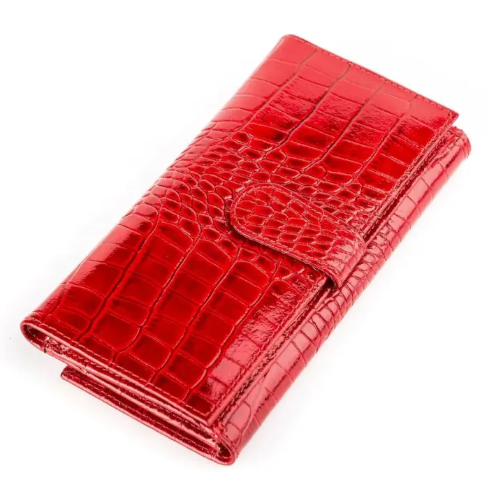 Гаманець жіночий CANPELLINI 17041 шкіряний Червоний