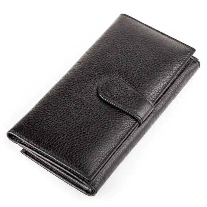 Гаманець жіночий CANPELLINI 17044 шкіряний Чорний