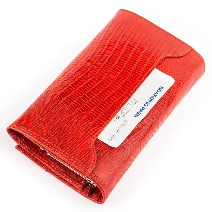 Гаманець жіночий CANPELLINI 17045 шкіряний Червоний