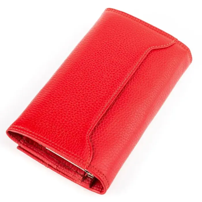 Гаманець жіночий CANPELLINI 17046 шкіряний Червоний
