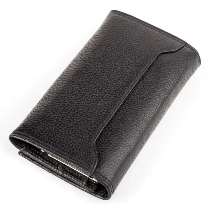 Гаманець жіночий CANPELLINI 17047 шкіряний Чорний