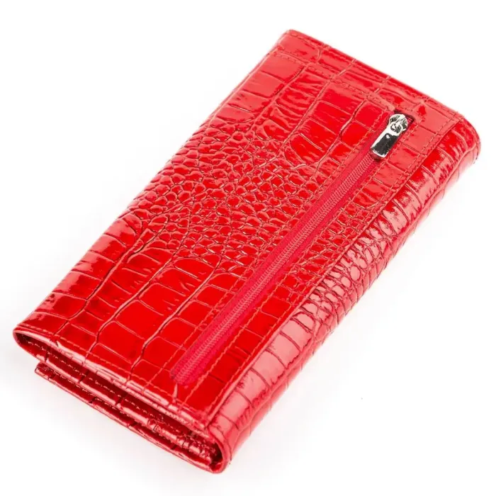 Гаманець жіночий CANPELLINI 17048 шкіряний Червоний