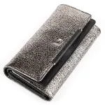 Жіночий гаманець Desisan 17059 Шкіряний Сріблястий