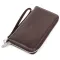 Гаманець-клатч чоловічий KARYA 17068 шкіряний Коричневий