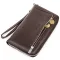 Гаманець-клатч чоловічий KARYA 17068 шкіряний Коричневий