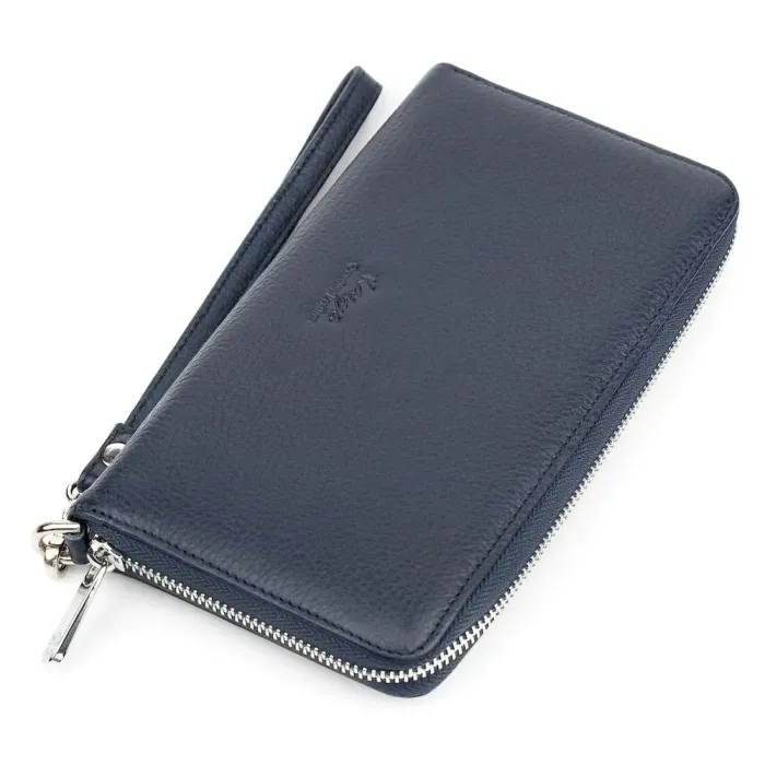 Гаманець-клатч чоловічий KARYA 17069 синій