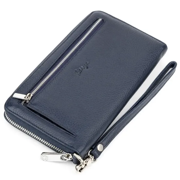 Гаманець-клатч чоловічий KARYA 17069 синій