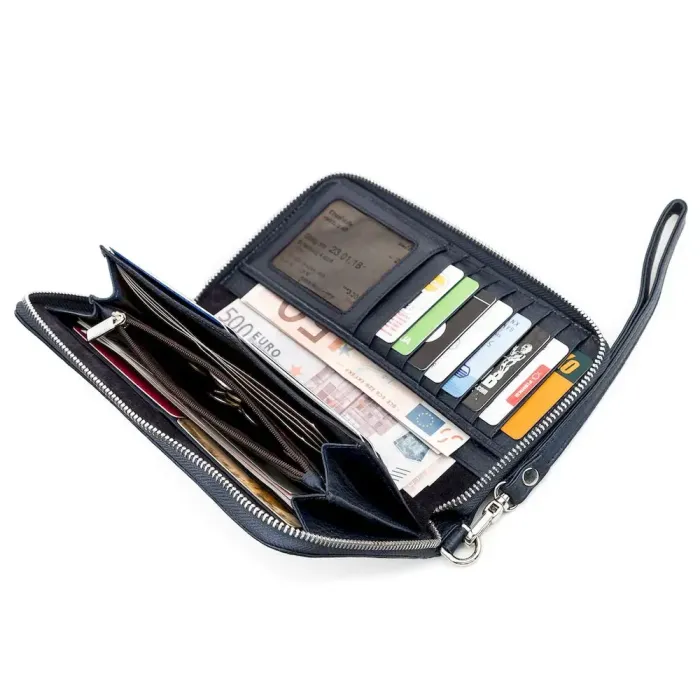 Гаманець-клатч чоловічий KARYA 17069 синій