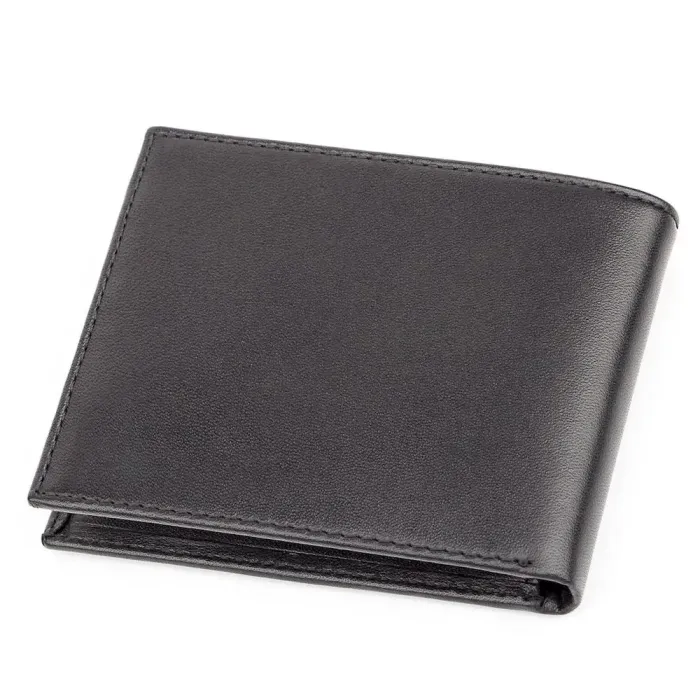 Портмоне чоловіче KARYA 17087 шкіряне Чорне