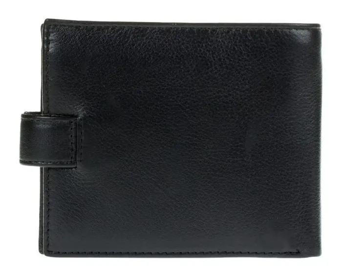 Портмоне мужское KARYA 17100 кожаное Черное