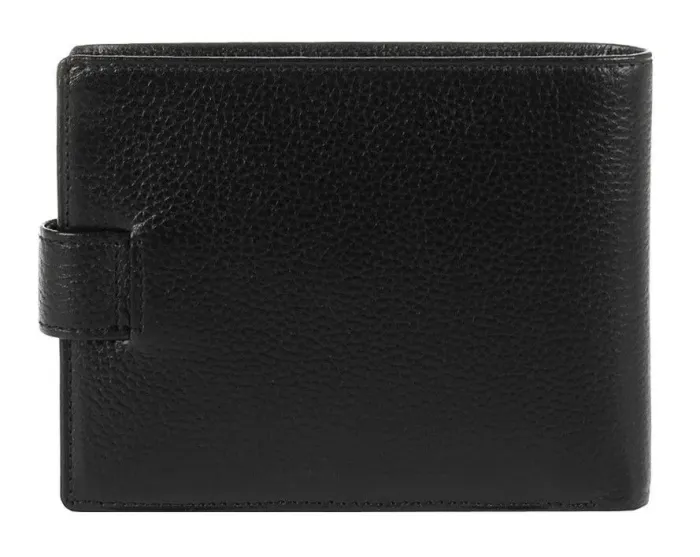 Портмоне мужское KARYA 17102 кожаное Черное